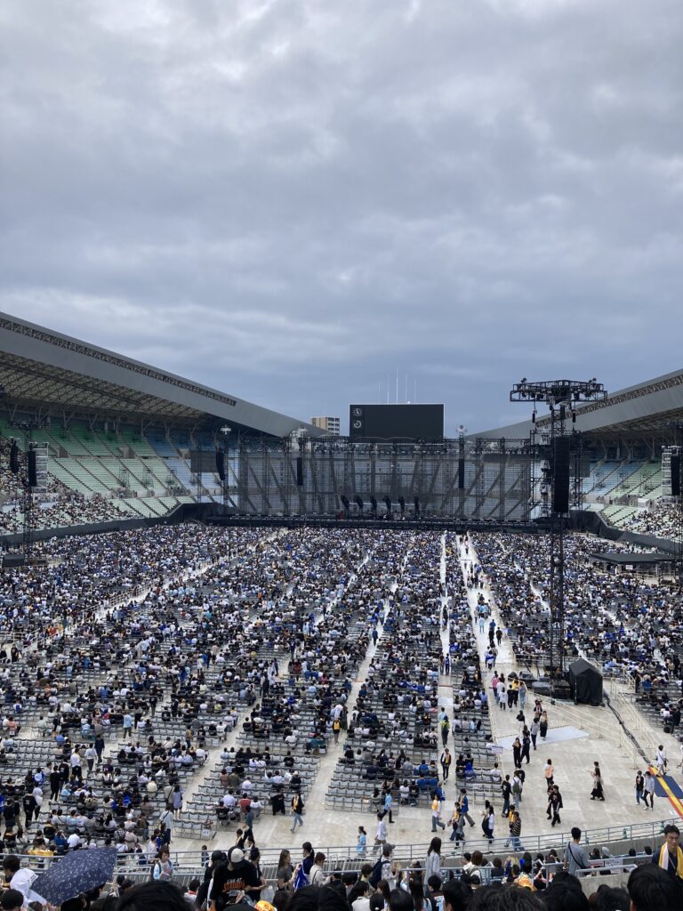 ライブ開始前